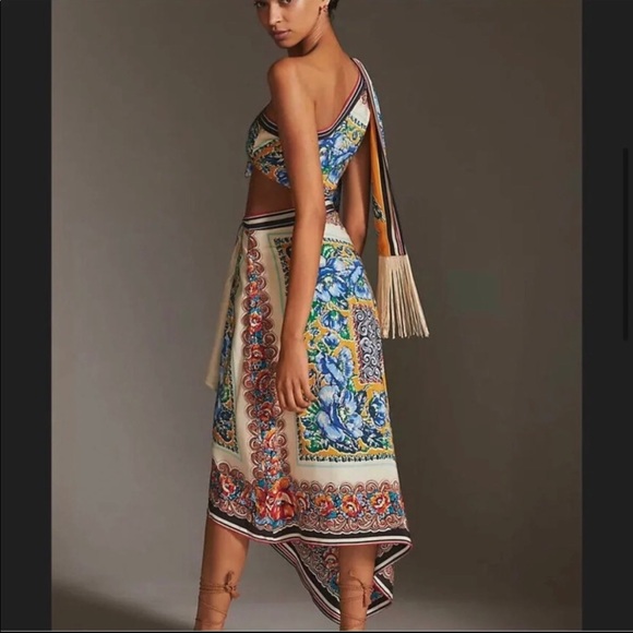 Anthropologie silk dress - Picture 2 of 4